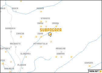 map of Sub Pogara