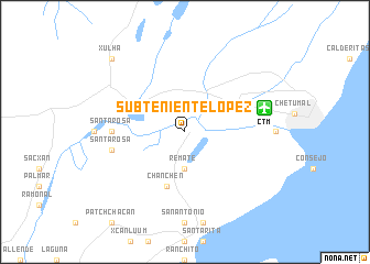 map of Subteniente López