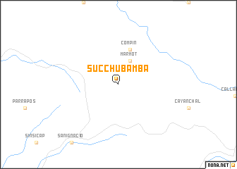 map of Succhubamba