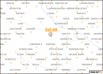 map of Sucha