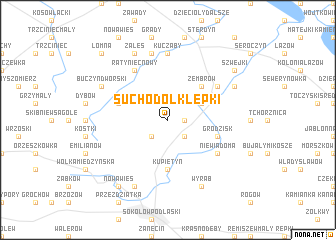 map of Suchodół Klepki