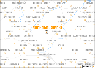 map of Suchodół Pieńki