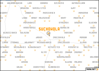 map of Suchowola