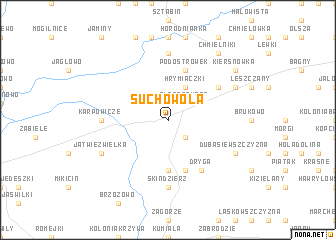 map of Suchowola