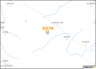 map of Suchs