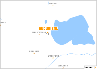 map of Sucurizal