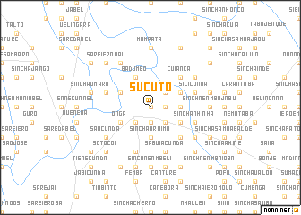map of Sucutó