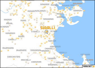 map of Sudal-li