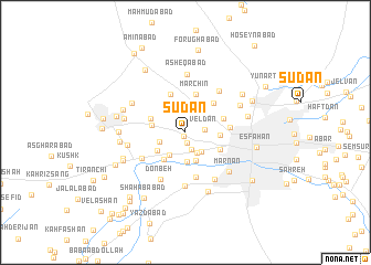 map of Sūdān