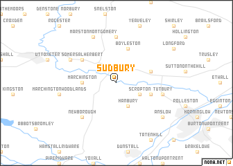 map of Sudbury