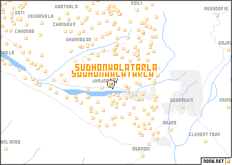 map of Sūdhonwāla Tarla