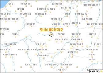 map of Sudimampir
