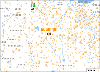 map of Sudimara
