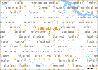 map of Sudislavice