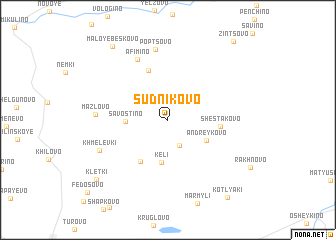 map of Sudnikovo