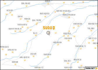 map of Şuduq