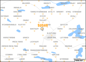 map of Sudwa