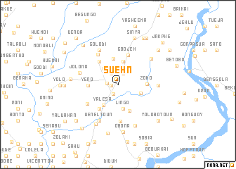 map of Suehn