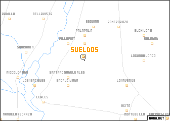 map of Sueldos