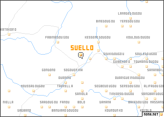 map of Suello