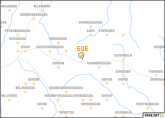 map of Sué