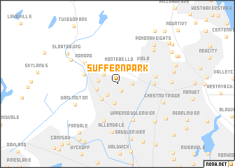 map of Suffern Park