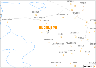 map of Sugalepa