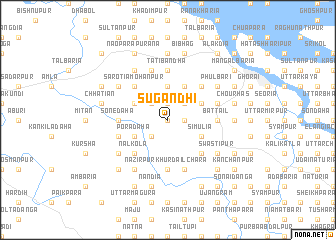 map of Sugandhi