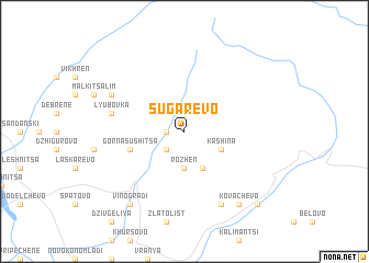 map of Sugarevo