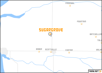 map of Sugar Grove