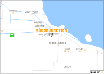 map of Sugar Junction