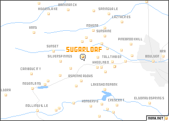 map of Sugarloaf