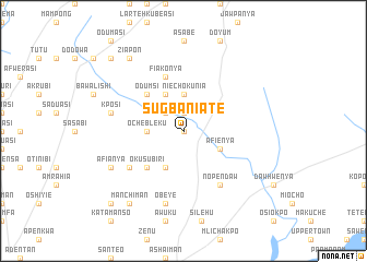 map of Sugbaniate