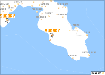 map of Sugbay