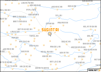 map of Sugintai