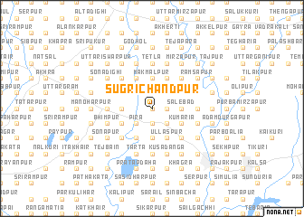 map of Sugri Chāndpur