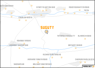 map of Suguty