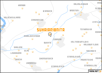 map of SuhaiaRîbniţa