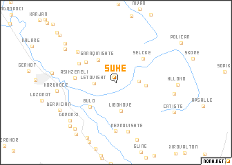 map of Suhë