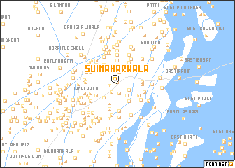 map of SūI Mahārwāla