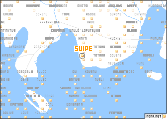 map of Suipe