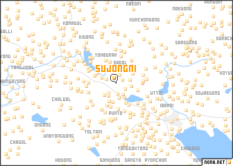 map of Sujŏng-ni