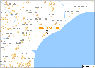 map of Sukabesikun
