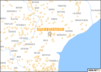 map of Sukabihanawa