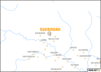 map of Sukaindah