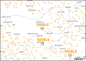 map of Šukale