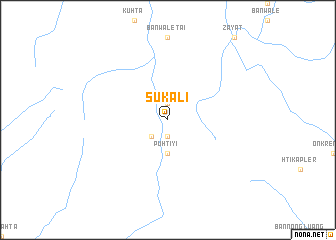 map of Sukali