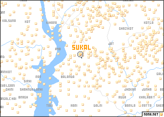 map of Sukāl