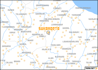 map of Sukamorta