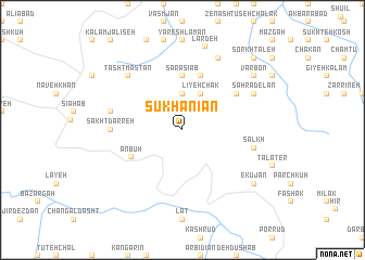 map of Sūkhānīān